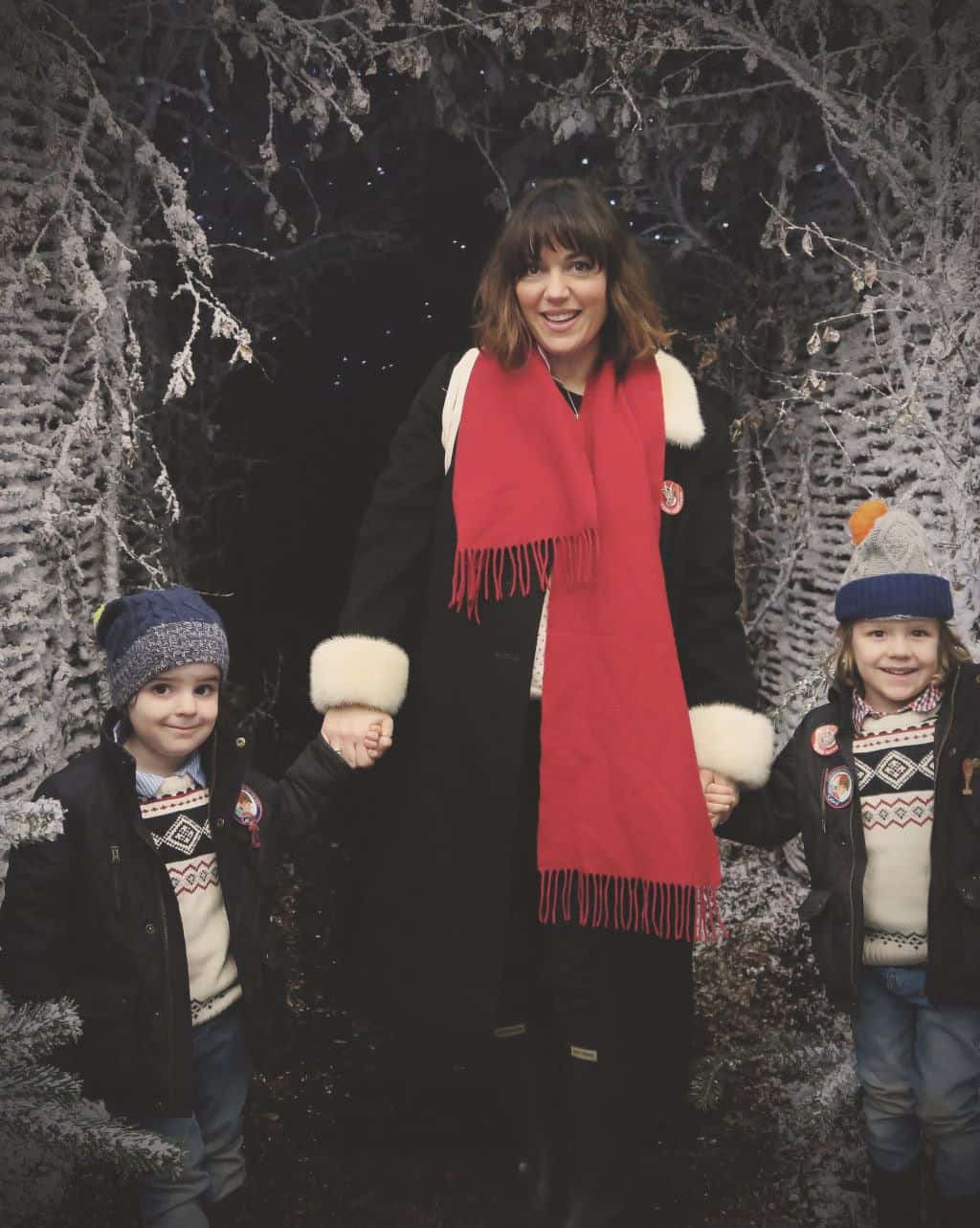 Me and my little elves at Lapland UK — our lapland UK review