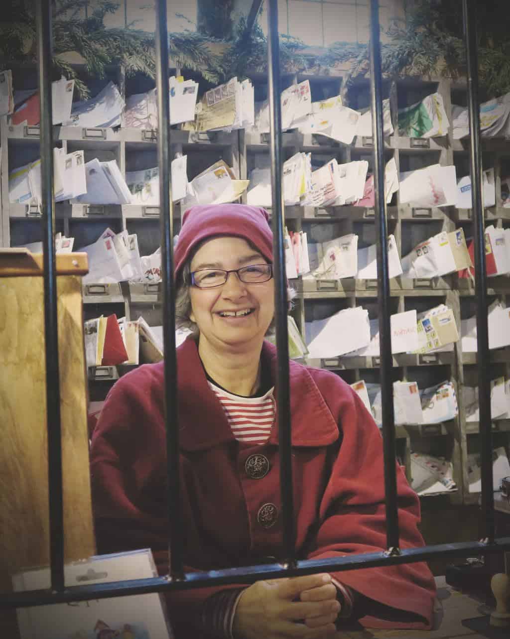The post elf at Lapland UK
