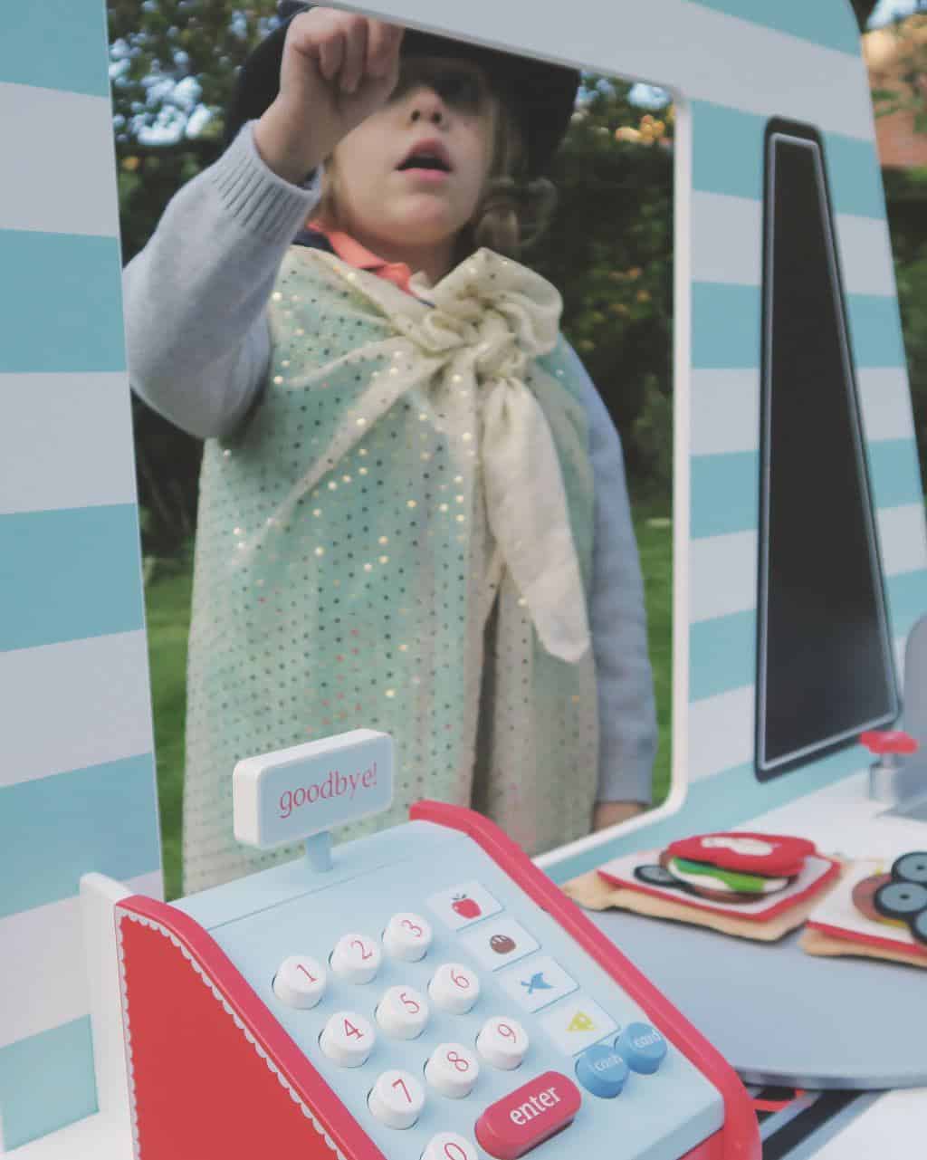 The GLTC festival food van / play kitchen — perfect for imaginative play
