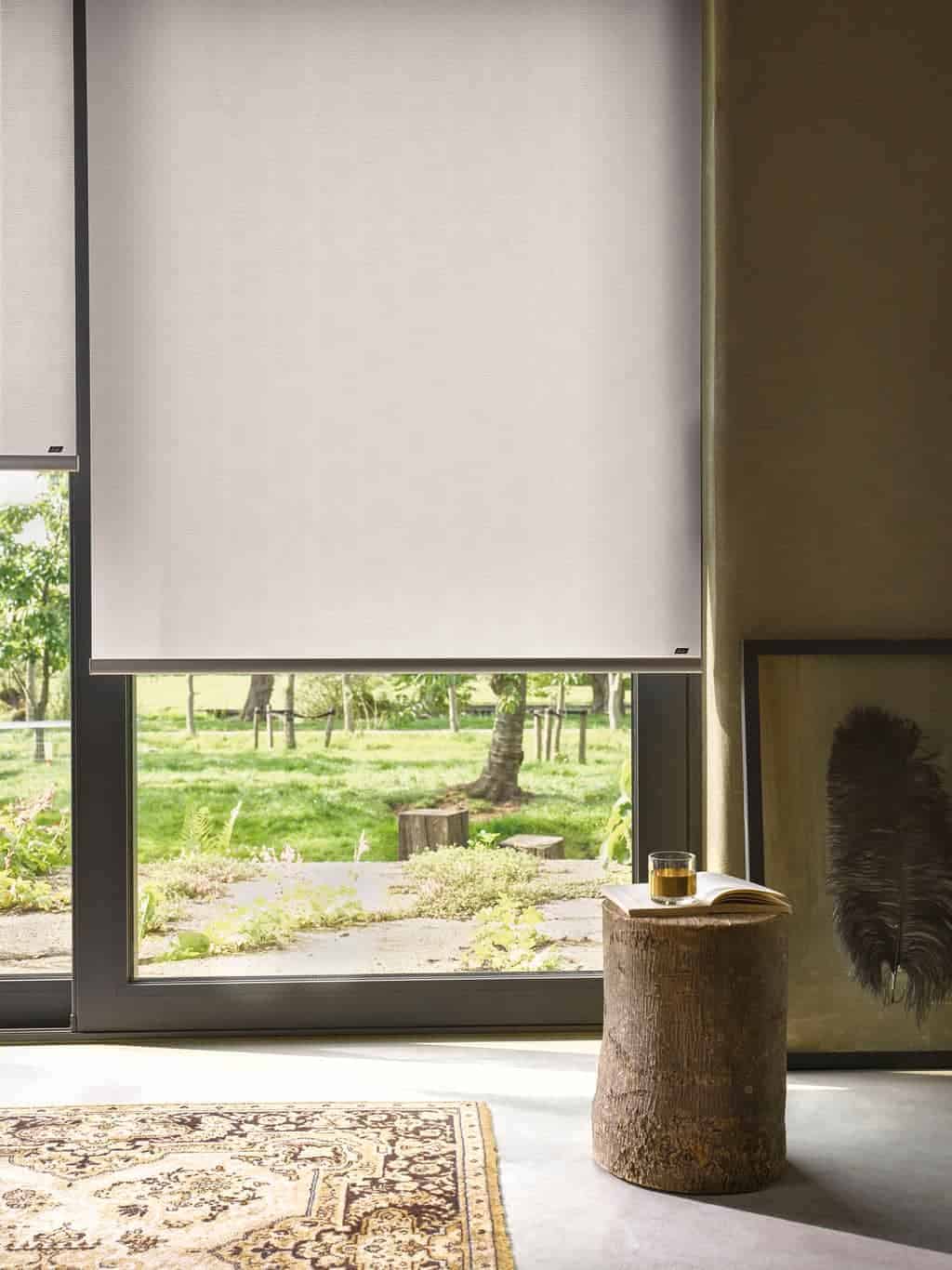 Botanical roller blinds from Luxaflex