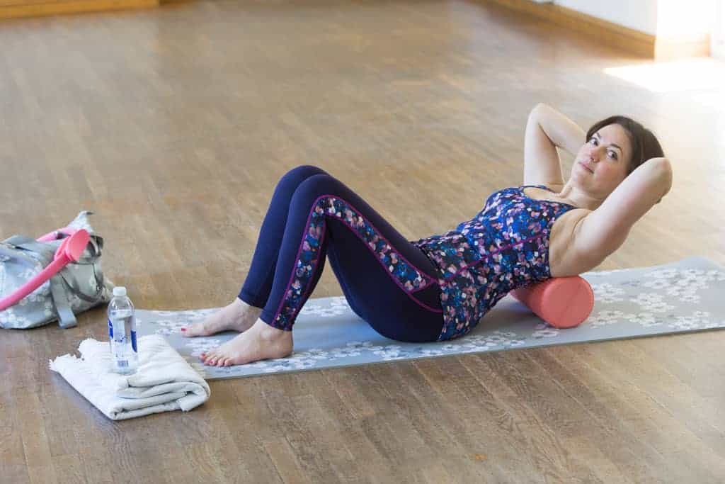 How Pilates Changed My Life | lying on a foam roller