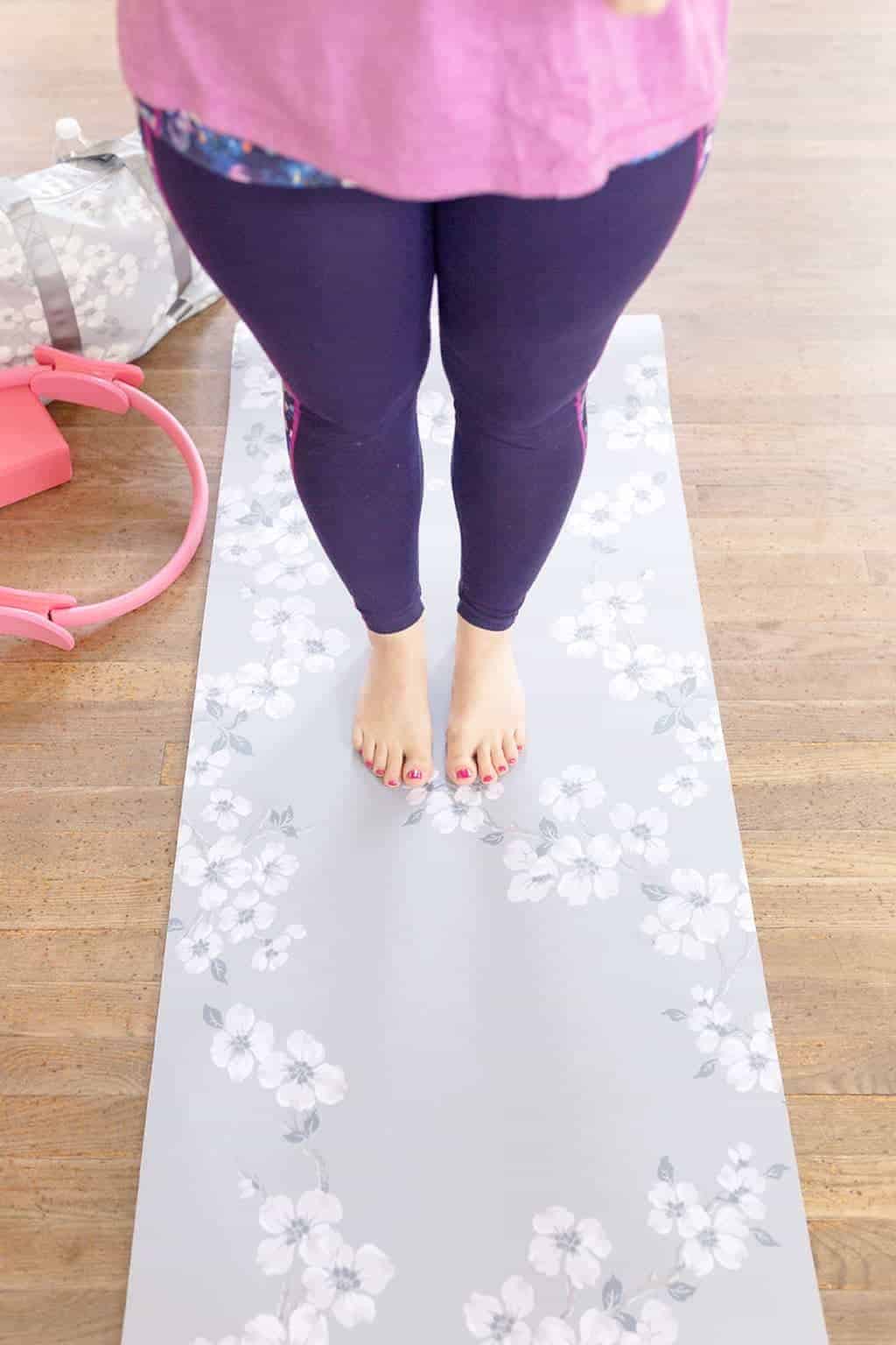 How Pilates Changed My Life | Pilates equipment, lifestyle shot, the prettiest yoga mat ever!