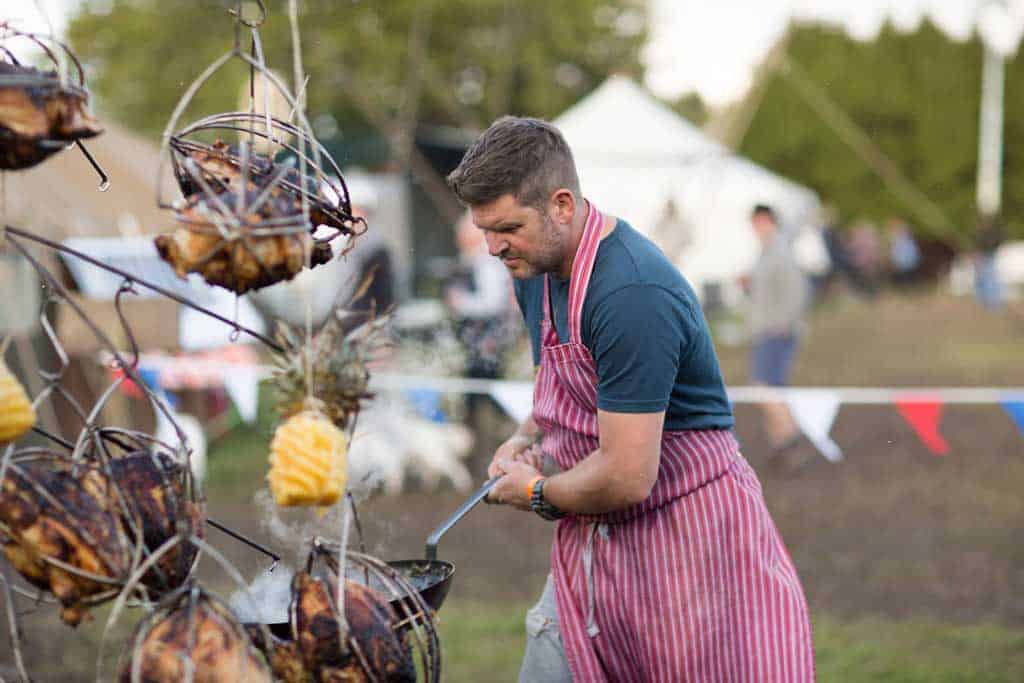 Campfire Cooking at The Good Life Experience