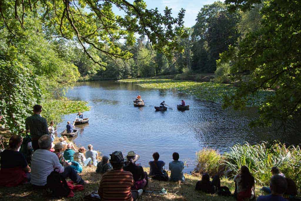 The lake at The Good Life Experience