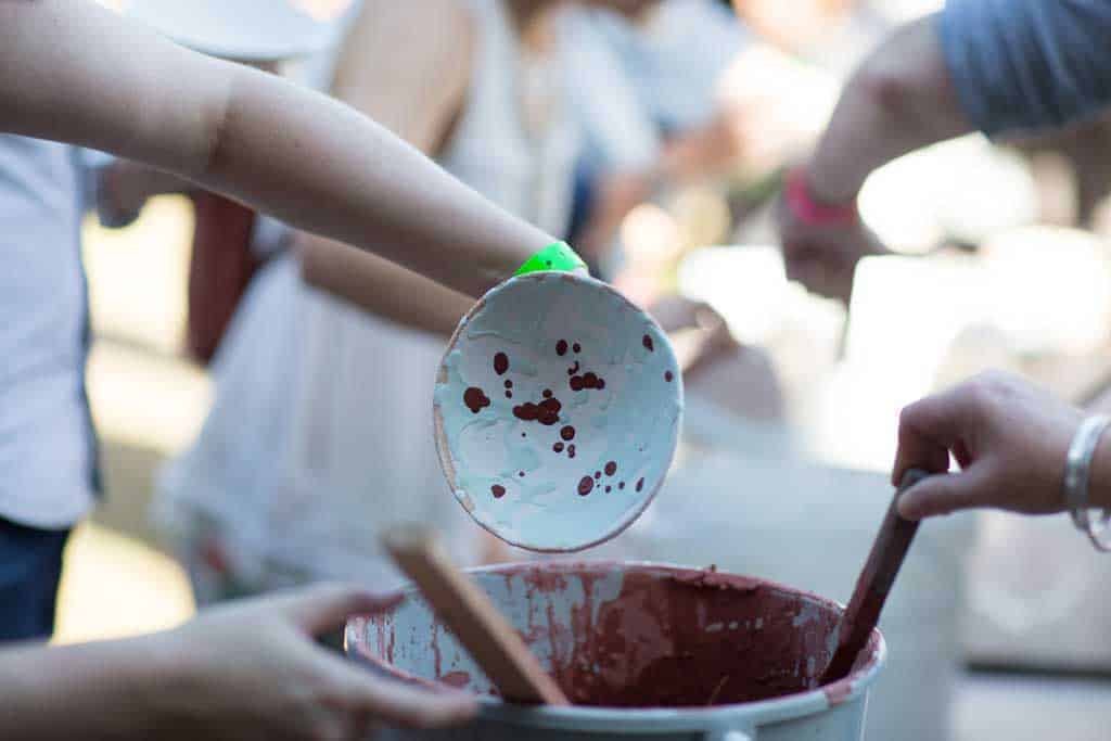 Painting and craft at The Good Life Experience