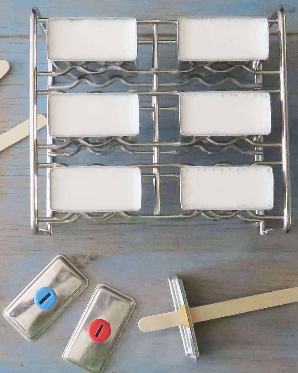 A Recipe for Homemade Milk Lollies