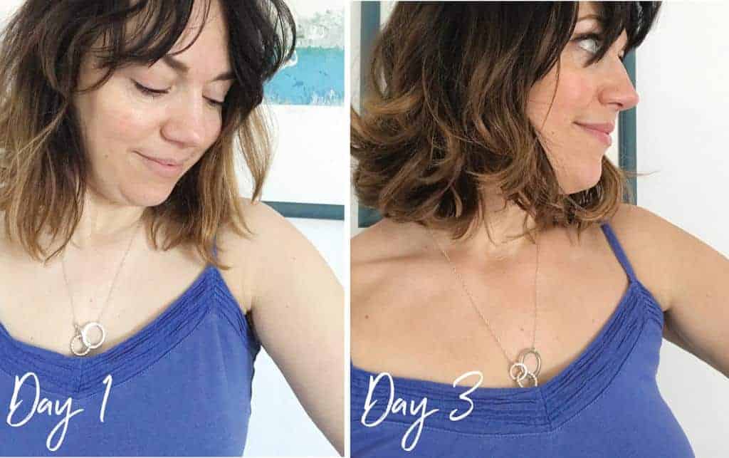 St Tropez Gradual One Minute Tan Review — Day one and Day 3 — Before and after photos