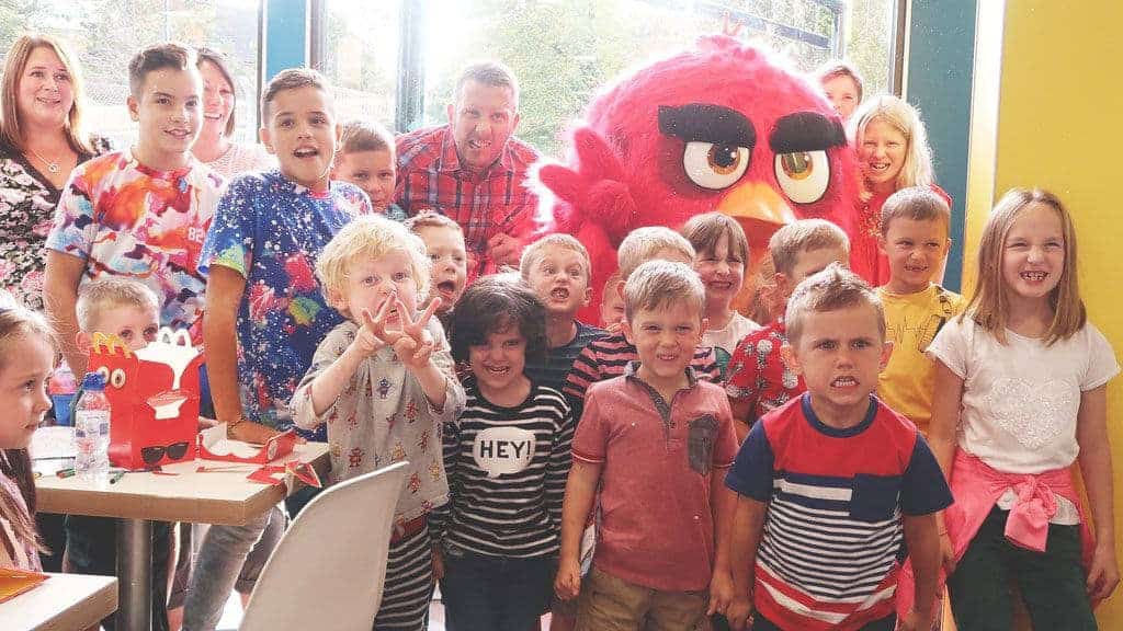 McDonald's Character Visits — Angry Birds — Family Fun