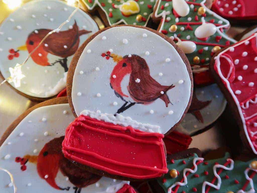 Christmas Snow Globe Cookies