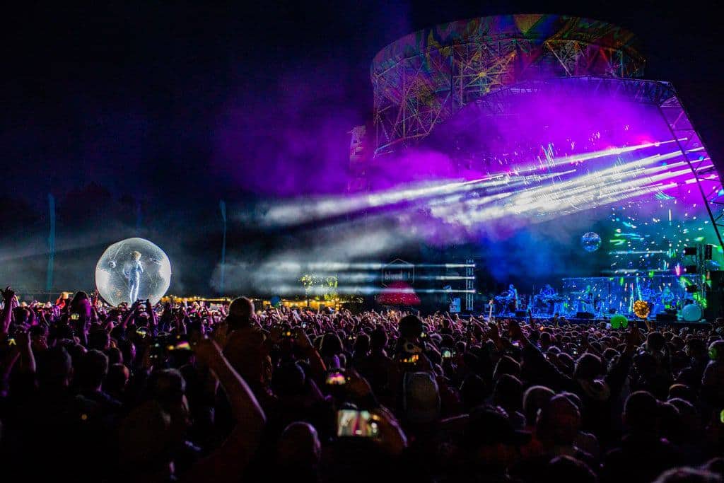 Flaming lips at Bluedot 2018 