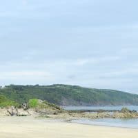 The beach at Looe