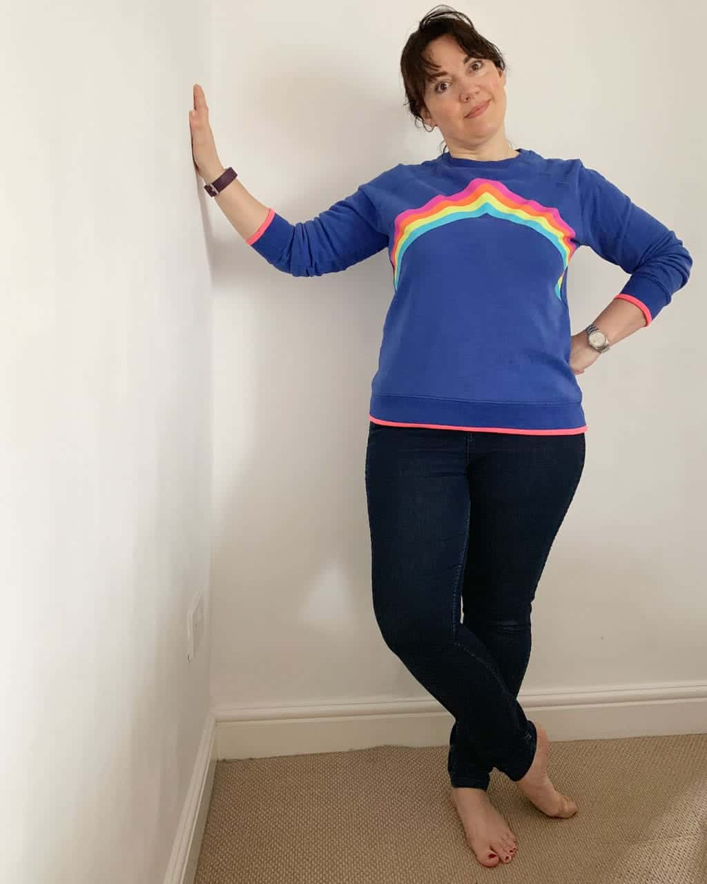Me — pre Modius. Size 12 on the top and 14 on the hip; weighing in at a hefty 12+ stone.