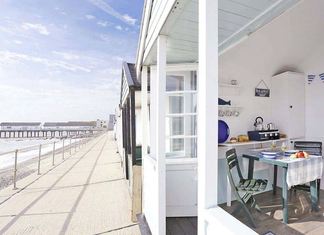 The Glory Hut beach hut from Suffolk Secrets