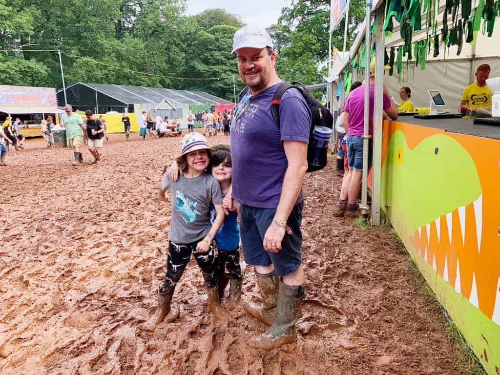 Mud at Kendal Calling festival