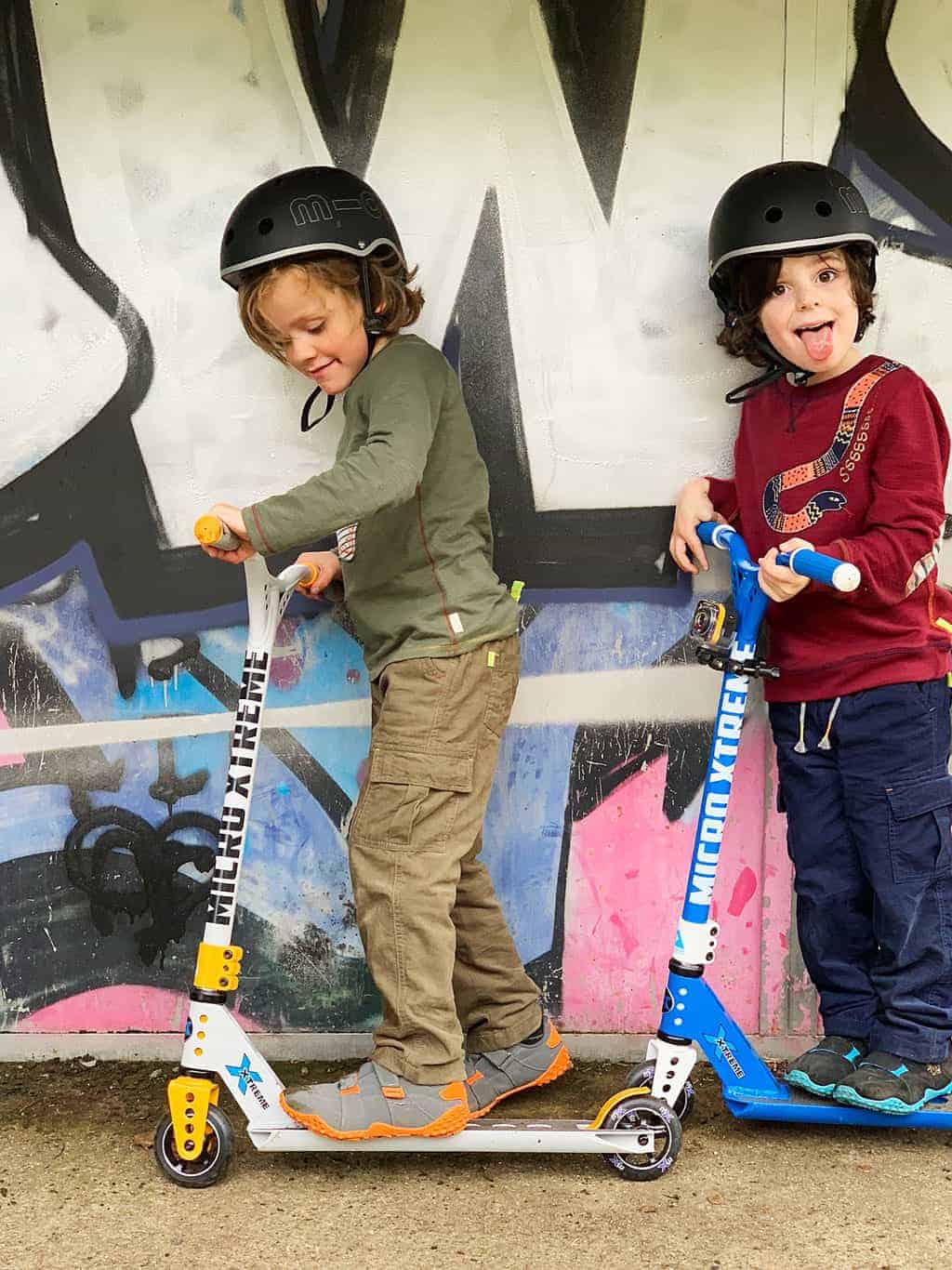 Introducing MX Trixx {the best trick scooter for a 6 year old}