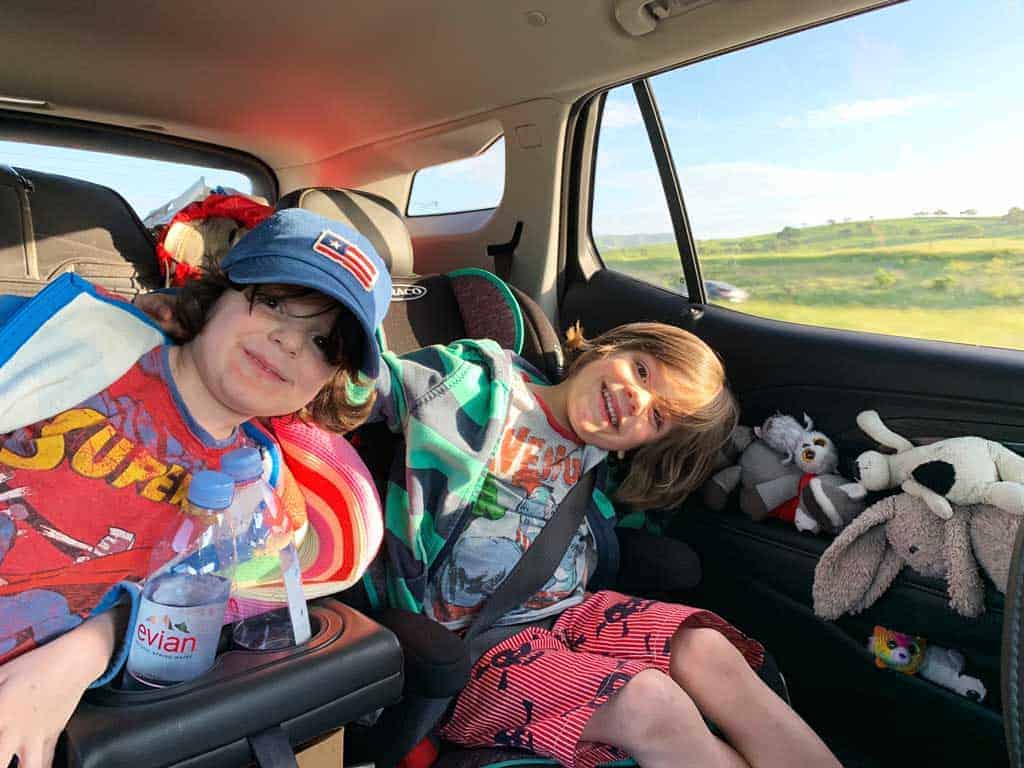 California road trip kid friendly