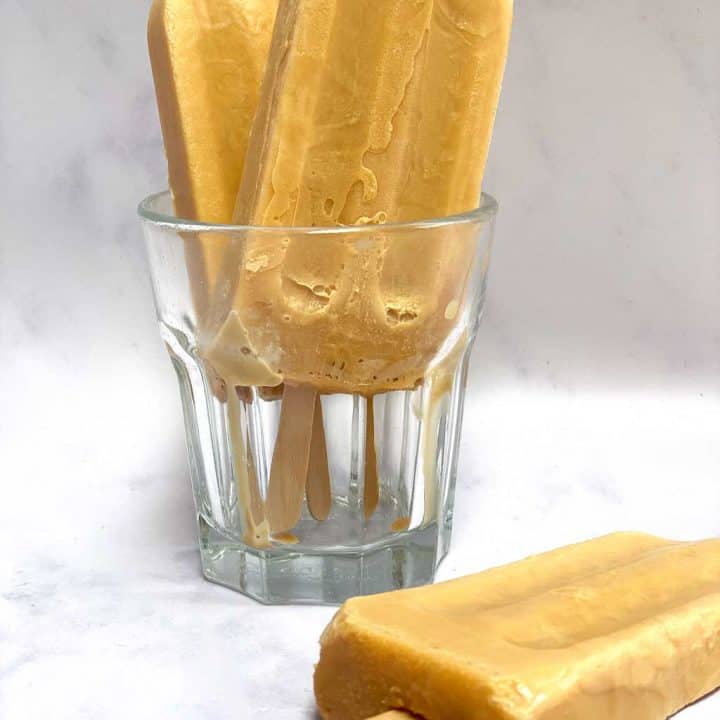 Creamy Caramel Ice Lollies