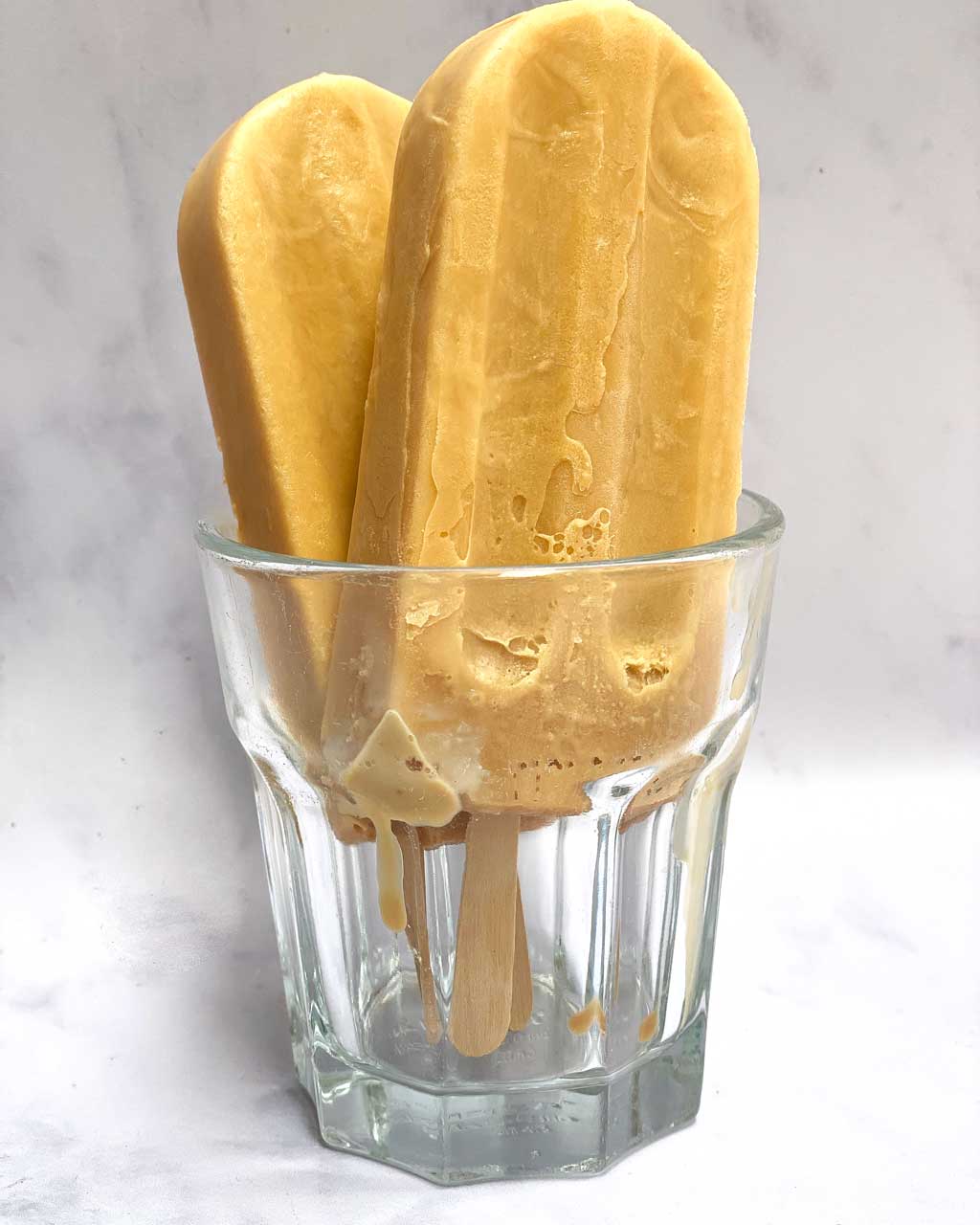A Recipe for Creamy Caramel Ice Lollies {with just 2 ingredients}
