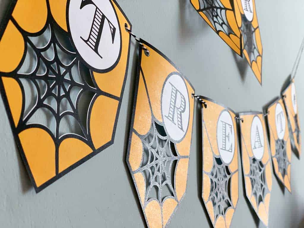 Free Printable Halloween Banner 