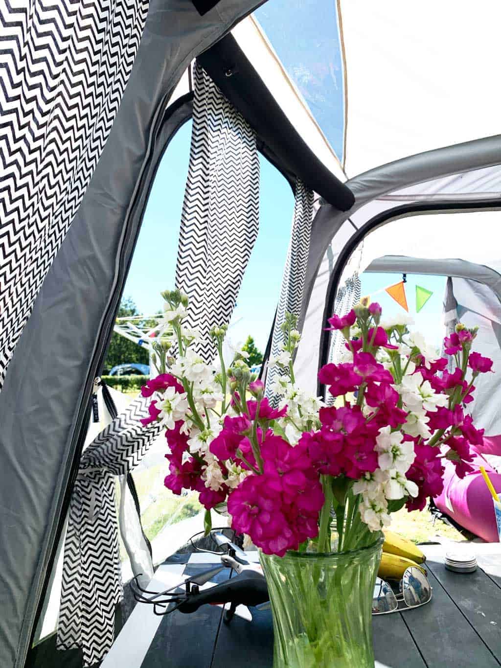 the OLPRO View 420 Caravan Inflatable Porch Awning