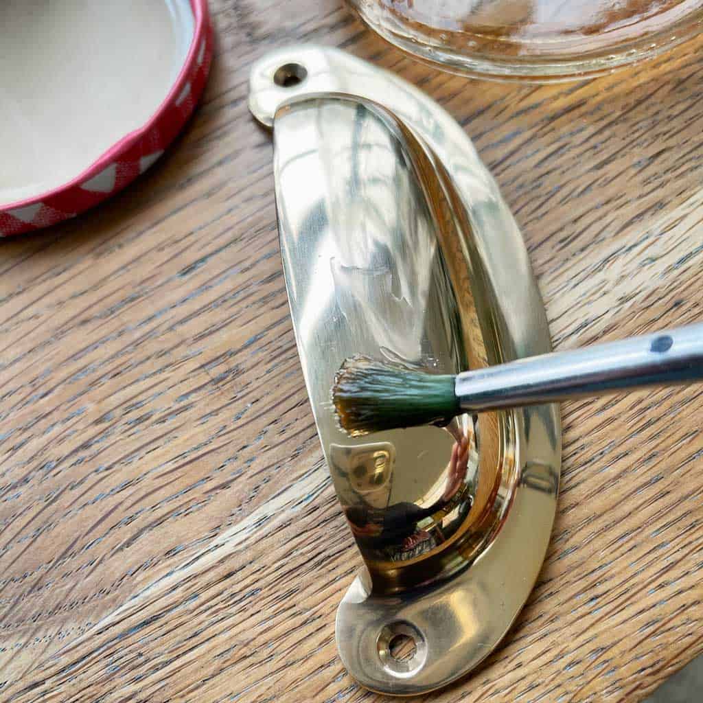 Want to know how to patina brass?  This method works!