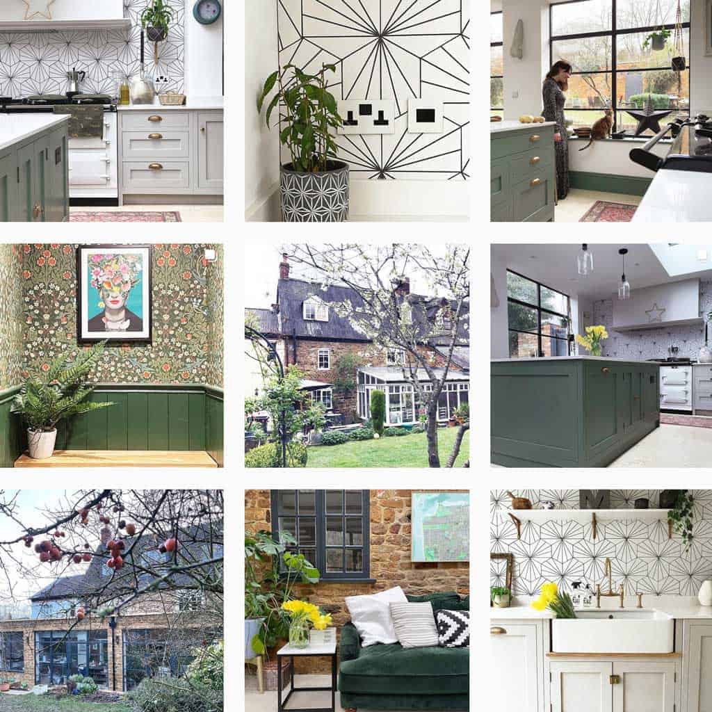the listed home on Instagram