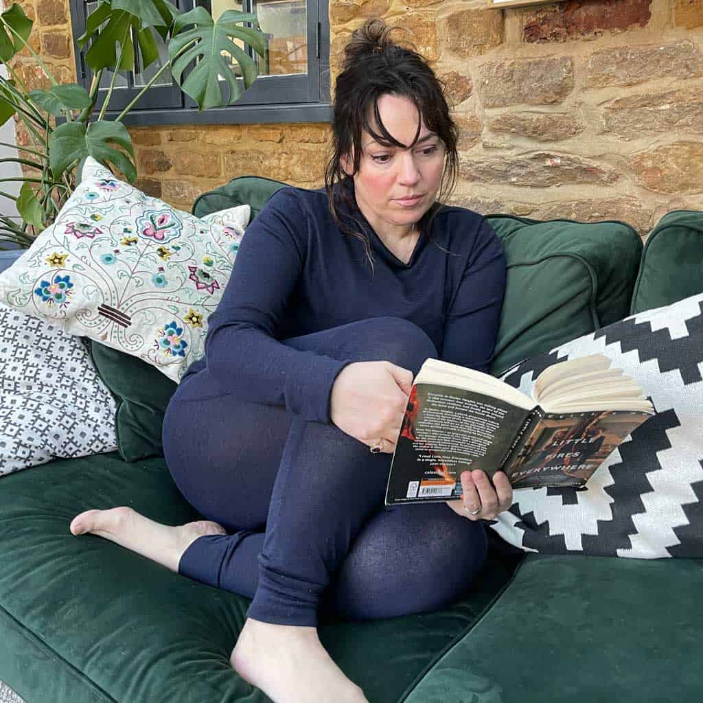 This navy work from home loungewear set make perfect comfortable stay at home clothes 