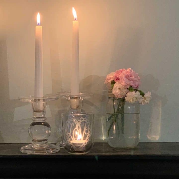 Make a DIY Tealight Holder with My Free Love Heart Cut File