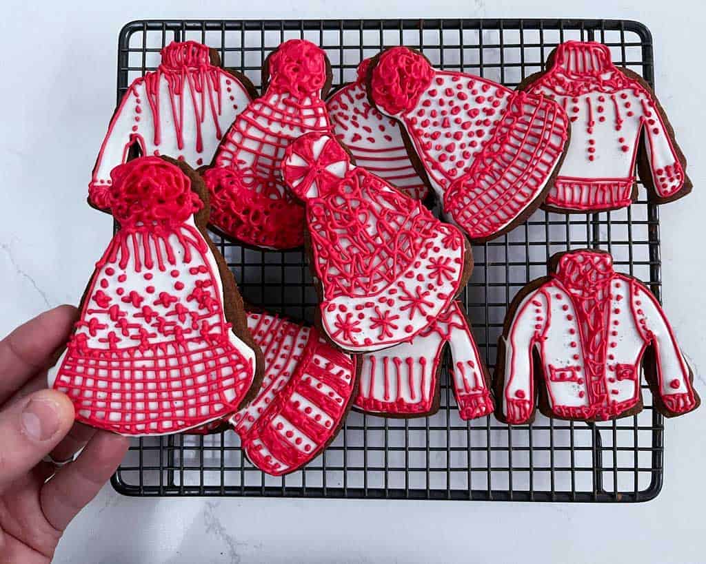 Gingerbread bobble hats