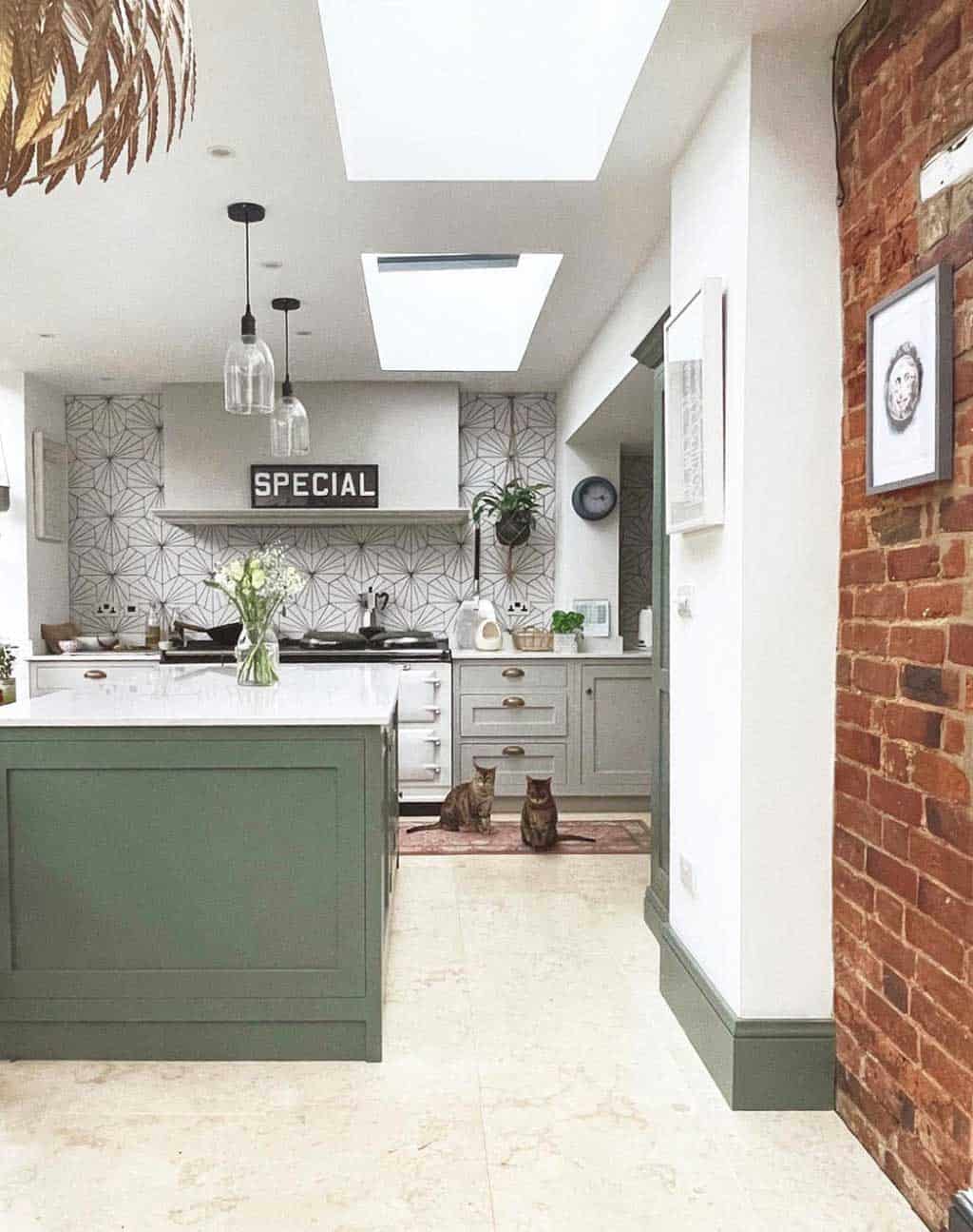 Planning a Single Storey Extension on a Listed Building — the finished kitchen.