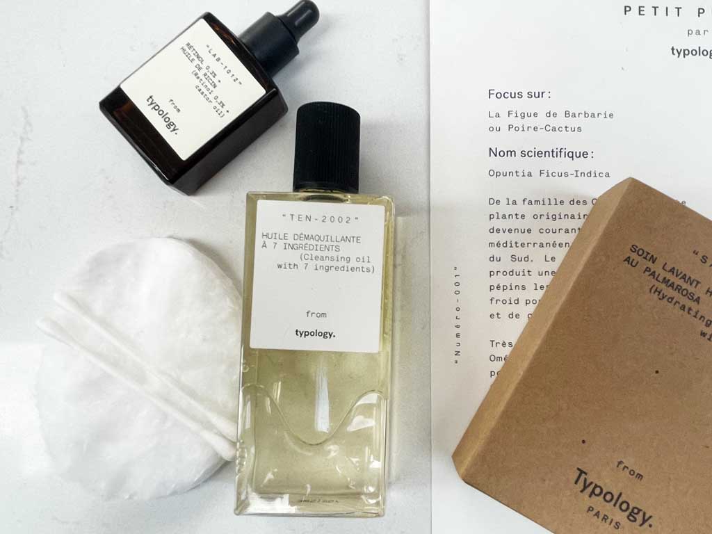 Typology Paris skincare offers affordable luxury
