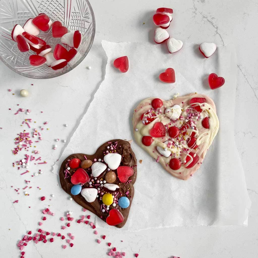 Homemade Chocolate Slab Recipe for Valentine's Day