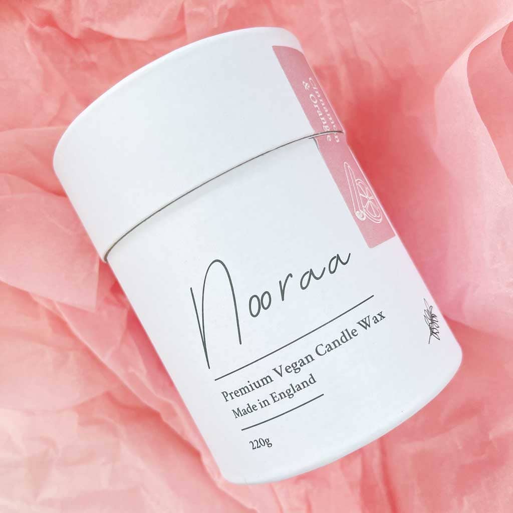 Eco friendly candles from Noora make a lovely alternative valentines gift.
