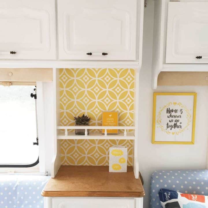 How To Paint Caravan Cupboards