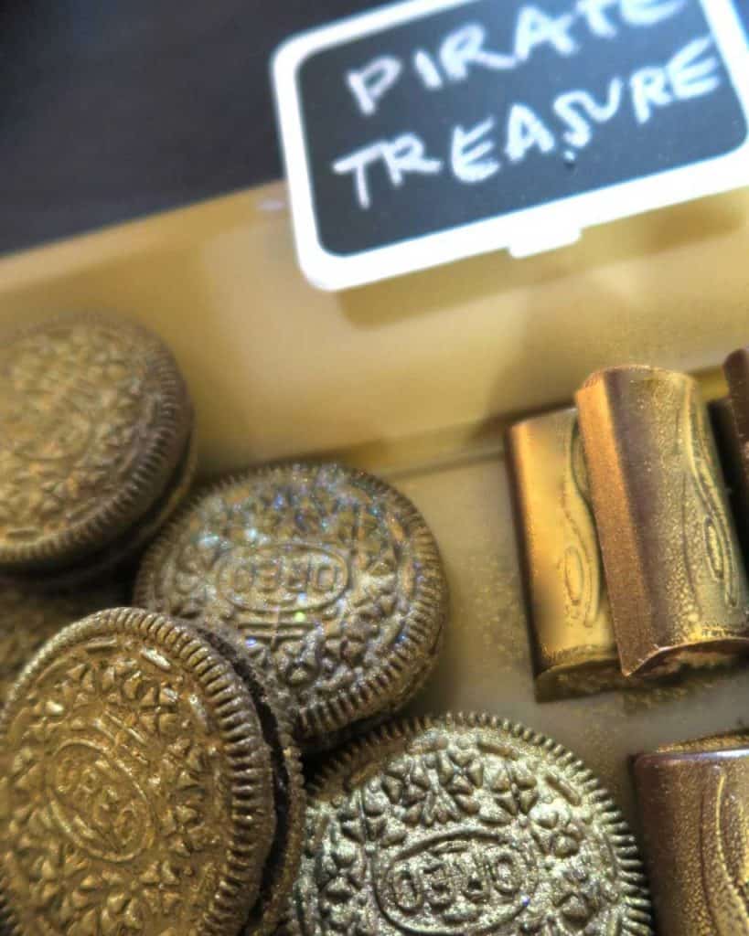 Homemade edible Pirate Doubloonsfor a Pirate Themed Party For Kids