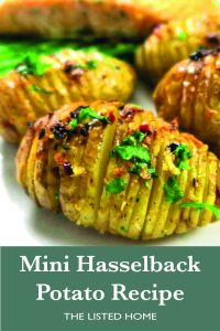 Easy Mini Hasselback Potato Recipe
