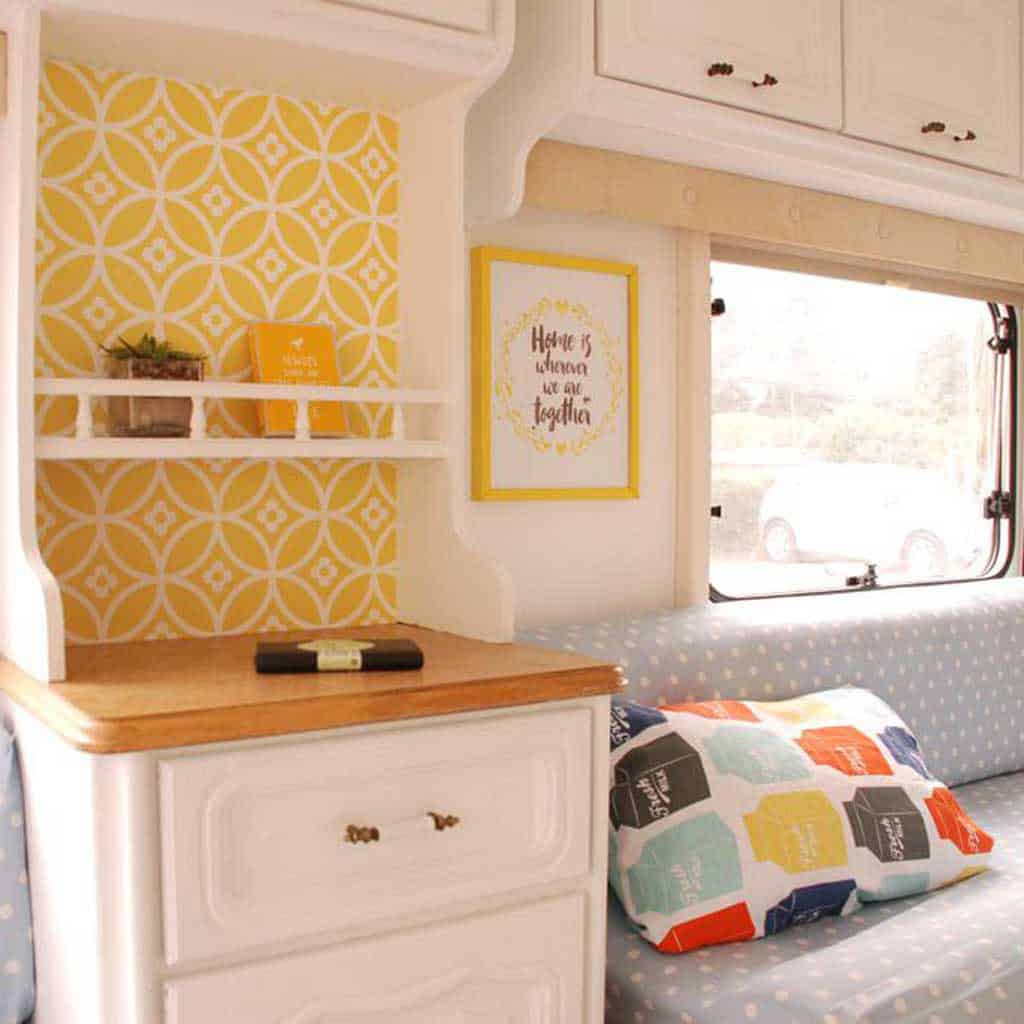 Your live-in vehicle should be comfortable - camper accessories include soft furnishings with loose covers and cushions. 