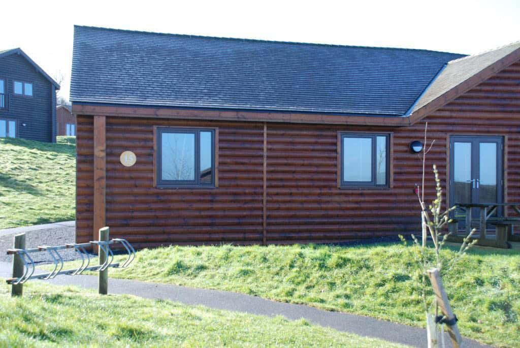 Caldey Lodge Bluestone | The Front