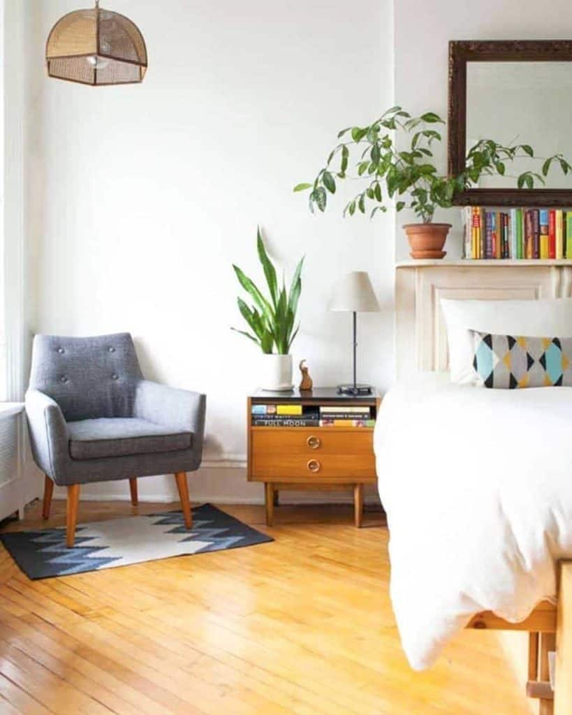 How to Get The Mid Century Modern Aesthetic Bedroom Look on a Budget