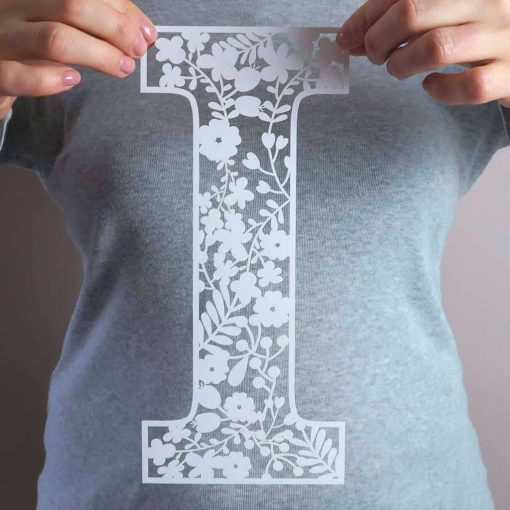 Fall floral Alphabet letter I