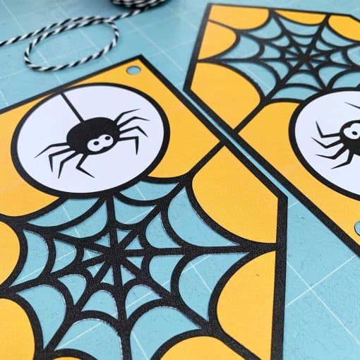 DIY halloween banner