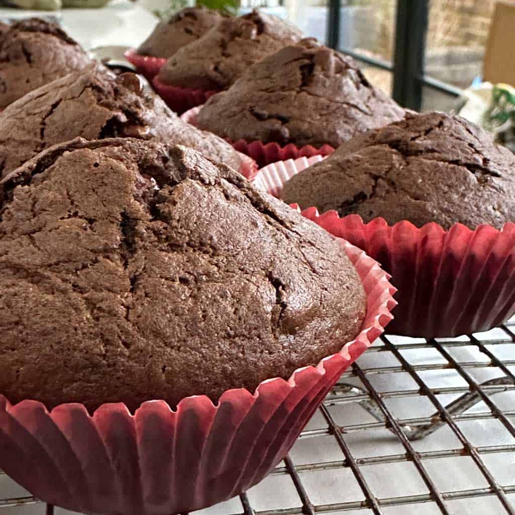 Banana and Choc Chip Muffins
