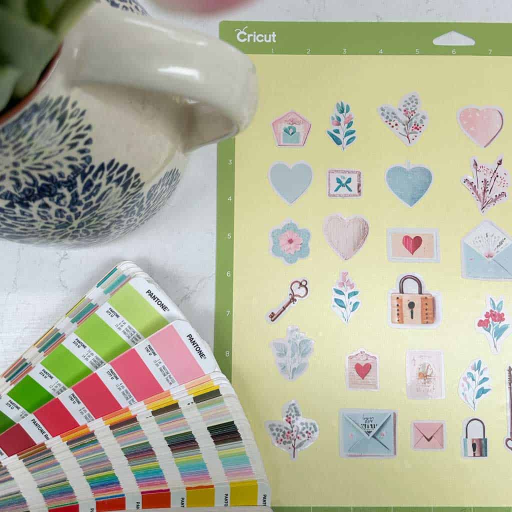 Free printable Valentines stickers and envelope seals