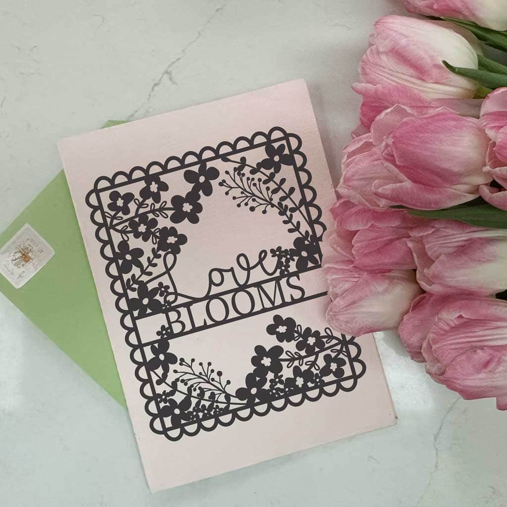 Free Valentine SVG Papercut Template 