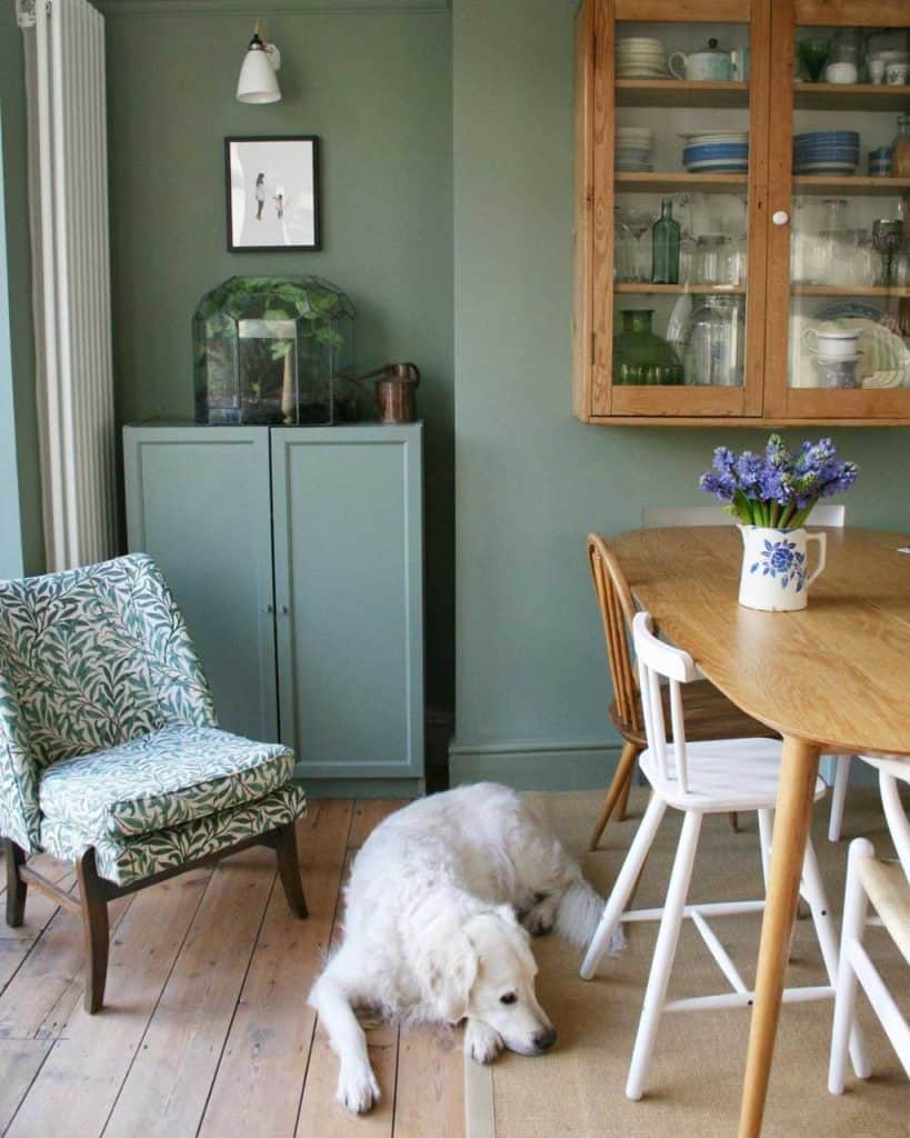 12 Sage Green Paint Colours for Every Interior — Park Life Sage Green by Coat Paints.