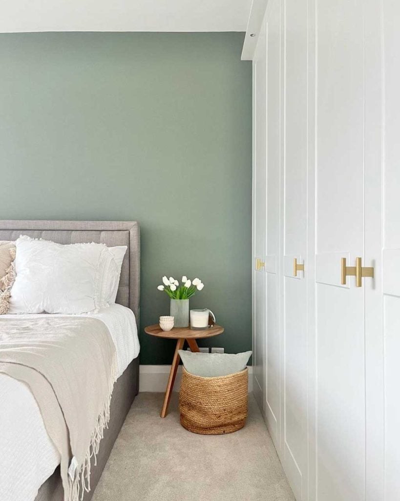 12 Sage Green Paint Colours for Every Interior: this is Green 02 by Lick.