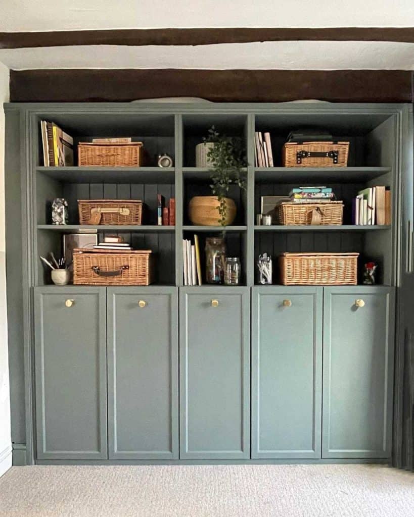 12 Sage Green Paint Colours for Every Interior — The Listed Home Boot Room in Little Greene Livid