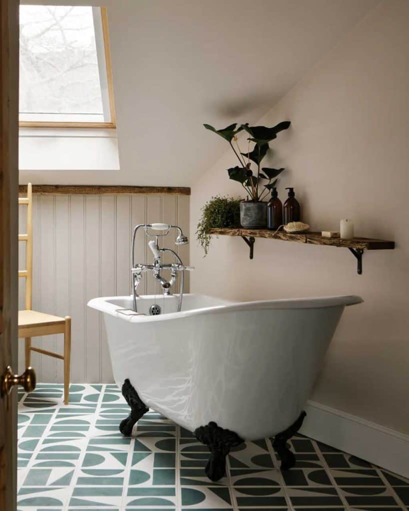 Elevate Your Space with a Patterned Tile Floor