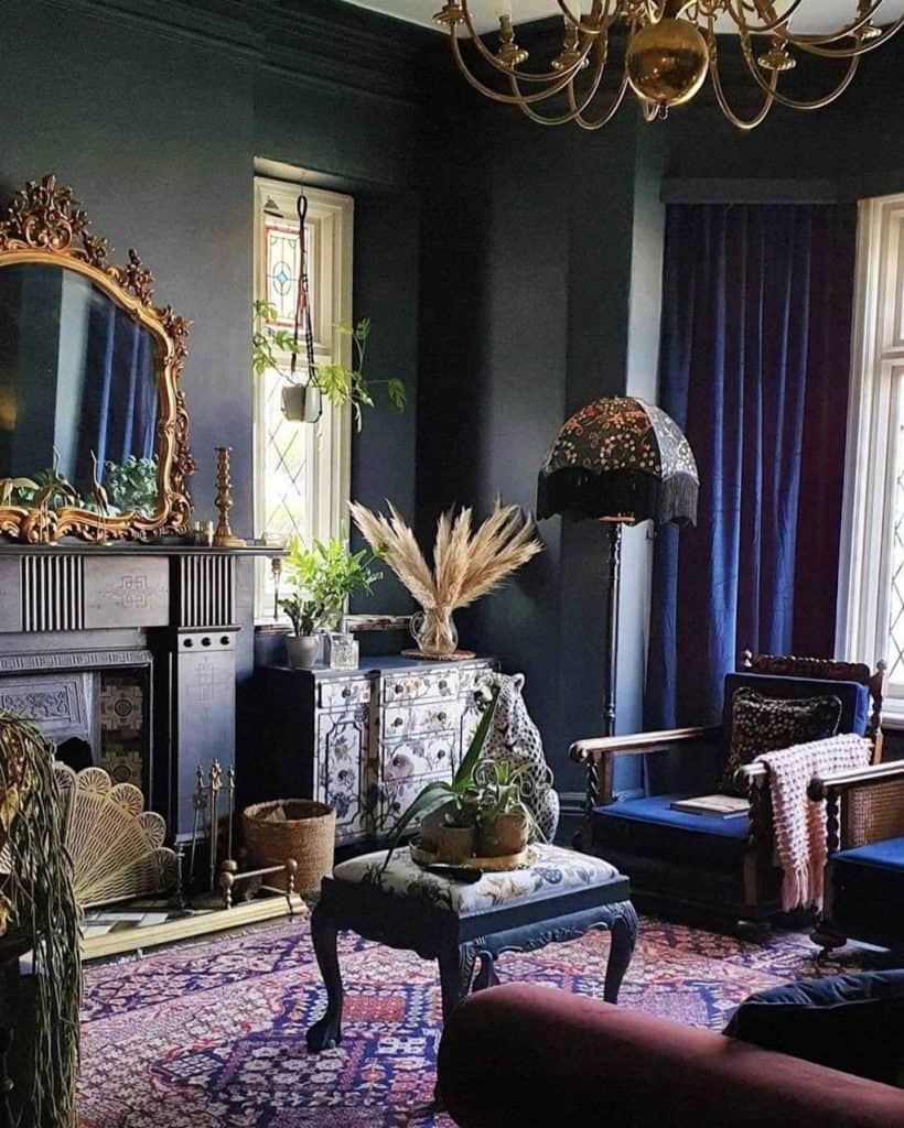 12 dark blue Paint colours for every interior — Basalt by Little Greene.