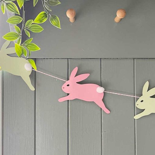 easter bunny png to make a simple easter garland